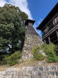 阿智神社の高灯籠
