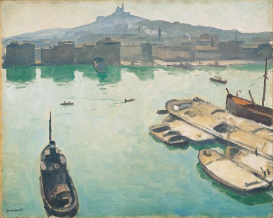 大原美術館：『マルセイユの港』マルケ - 美観地区をお散歩